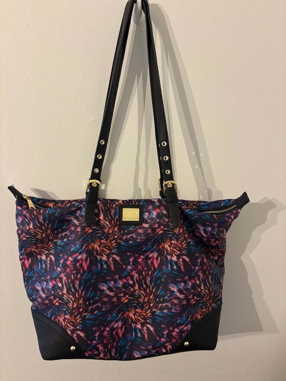 Juicy by Juicy Couture Multicolored Tie Dye Tote Bag